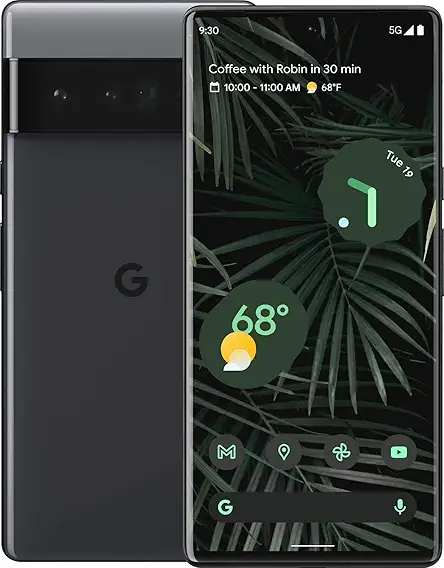 Google Pixel 6 Pro 5G (Stromy Black, 12GB RAM, 128GB Storage)