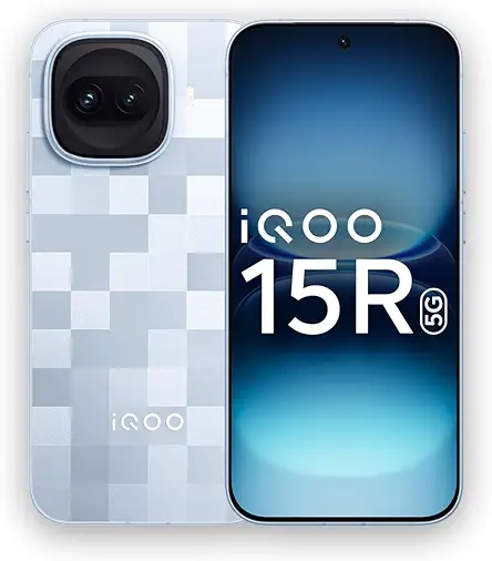 iQOO 15R (Triumph Silver, 12GB RAM, 256GB Storage) | Snapdragon® 8 Gen 5 Processor | India’s Slimmest Smartphone in 7600mAh Battery* | Segment's Most Stable 144FPS Gaming*
