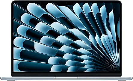 Apple 2026 MacBook Air 13″ Laptop with M5 chip: AI and Apple Intelligence, 34.46 cm (13.6″) Liquid Retina Display, 16GB Unified Memory, 1TB SSD Storage, 12MP Center Stage Camera, Touch ID; Sky Blue