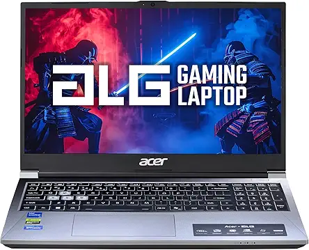 Acer ALG, Intel Core5-210H Processor, NVIDIA GeForceRTX 3050-6GB DDR6, 16GB RAM, 512GB SSD,Office 2024 + M365 Basic, FHD 15.6", 144Hz, Windows 11 Home, Steel Gray, 1.99 KG, AL15G-53, Gaming Laptop