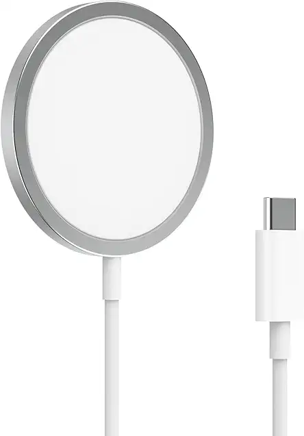 Magnetic Wireless Charger for iPhone,MagSafe Fast Charger USB C 20W,Qi Type C Wireless Charging Station Compatible with iPhone 17/17 pro/17 Pro max/16/16 Plus/16 Pro/16 Pro Max/15/14/13/12 Series