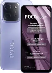 POCO C85 5G Charger in the Box (Mystic Purple, 128 GB)