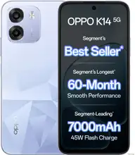 OPPO K14 5G (Icy Blue, 128 GB)