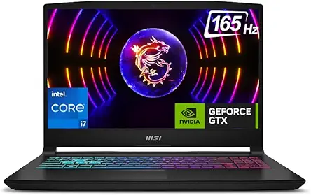 MSI Katana 15, Intel 14th Gen. i7-14650HX, 40CM QHD 165Hz Gaming Laptop (16GB/512GB NVMe SSD/Windows 11 Home/NVIDIA GeForce RTX 5050, GDDR7 8GB/Black/2.4Kg) B14WEK-266IN