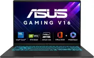 ASUS Gaming V16 (2025) for Creator with Office 2024 + M365 Basic*, AI PC(i7 14th gen) Intel Core 7 240H - (16 GB/512 GB SSD/Windows 11 Home/8 GB Graphics/NVIDIA GeForce RTX 5060/144 Hz) V3607VM-RP057WS Gaming Laptop