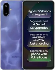 Samsung Galaxy F06 5G (Lit Violet, 128 GB)