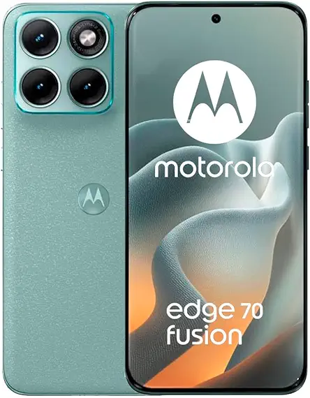 Motorola Edge 70 Fusion 5G (Pantone Blue Surf, 8GB RAM, 256GB Storage) | Snapdragon 7s Gen 4 Processor | 50MP Sony LYTIA Camera | 6.78" 144Hz AMOLED Display | 7000mAh Battery | 68W Fast Charging