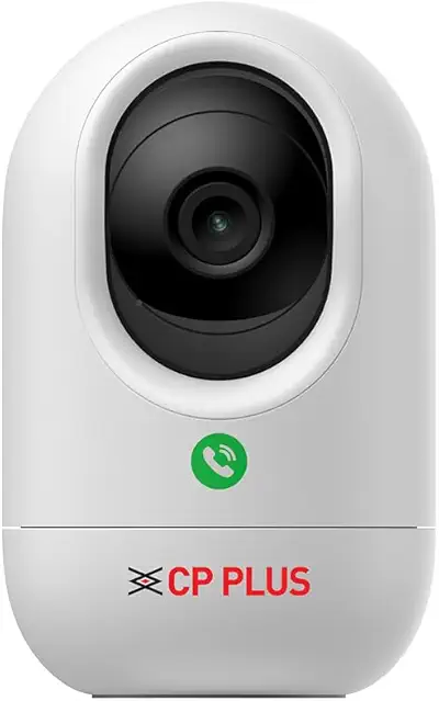 CP PLUS 4MP Quad HD Smart Wi-Fi CCTV Camera | 360° Pan & Tilt | Press to Call | CTC Cyber Secure Tech | Smart Detection Suite | View & Talk | IR Night Vision | Cloud Recording | OK Google | CP-E44Q