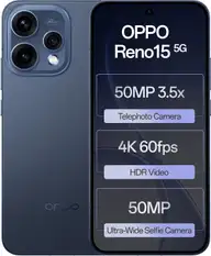 OPPO Reno15 5G (Twilight Blue, 256 GB)
