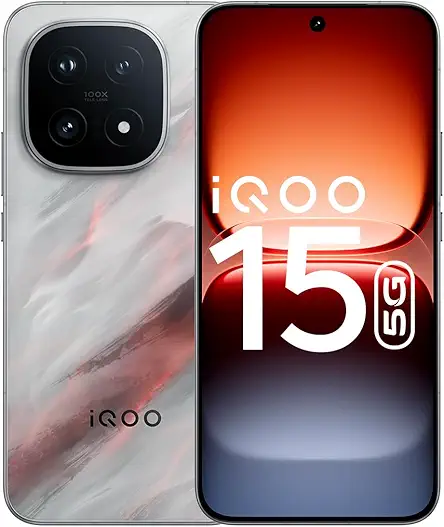 iQOO 15 (Apex, 16GB RAM, 512GB Storage) | Fastest Snapdragon 8 Elite Gen 5 Processor* | OriginOS 6 - Out of The Box* | Samsung 2K M14 Lead OLED Display