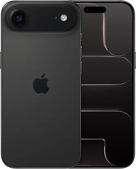 Apple iPhone Air 256 GB: Thinnest iPhone Ever, 16.63 cm (6.5″) Display with Promotion up to 120Hz, Powerful A19 Pro Chip, Center Stage Front Camera, All-Day Battery Life; Space Black