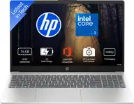 HP 15 (i3 14th Gen) Intel Core 3 100U - (16 GB/512 GB SSD/Windows 11 Home) 15-fd0885TU Thin and Light Laptop