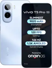 vivo T5 Pro 5G (Glacier Blue, 256 GB)