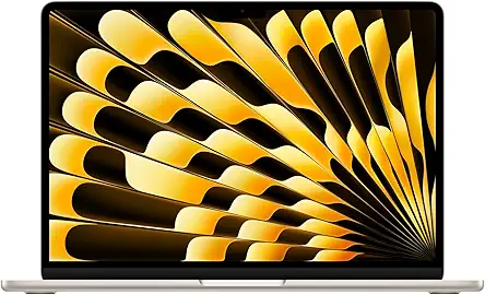 Apple 2026 MacBook Air 13″ Laptop with M5 chip: AI and Apple Intelligence, 34.46 cm (13.6″) Liquid Retina Display, 24GB Unified Memory, 1TB SSD Storage, 12MP Center Stage Camera, Touch ID; Starlight