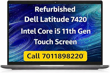 Certified Latitude 7420 Business Laptop – Core i5-1145G7, 16GB RAM, 512GB SSD, 14” Full HD, Win 11 Pro