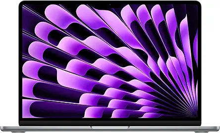 Apple 2024 MacBook Air (13-inch, Apple M3 chip with 8‑core CPU and 10‑core GPU, 24GB Unified Memory, 512GB) - Space Gray