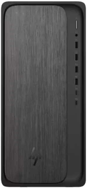 HP OmniDesk Desktop Tower, AMD Ryzen 5 8500G,16GB RAM,1TB SSD,Windows 11 Home,MS Office 24,Wired Keyboard & Mouse, M02-0005IN Desktop PC