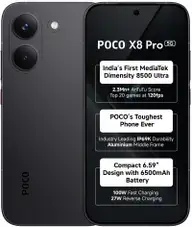 POCO X8 Pro Charger in the Box (Black, 256 GB)