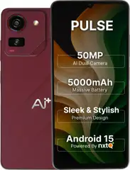 Ai+ Pulse 1 (Sparkle Red, 128 GB)