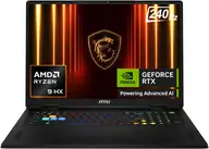 MSI Vector A18 HX AMD Ryzen 9 16 Core 9955HX - (32 GB/2 TB SSD/Windows 11 Home/12 GB Graphics/NVIDIA GeForce RTX 5070 Ti/240 Hz) Vector A18 HX A9WHG-033IN Gaming Laptop