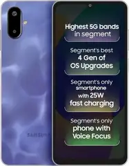 Samsung Galaxy F06 5G (Lit Violet, 128 GB)