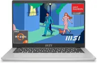 MSI Modern 14 AMD Ryzen 5 Hexa Core 7430U - (16 GB/512 GB SSD/Windows 11 Home) 14 C7M-283IN / 14 C7M-400IN Business Laptop
