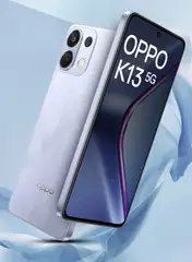 OPPO K13 5G with 7000mAh and 80W SUPERVOOC Charger In-The-Box (Icy Purple, 256 GB)