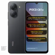 POCO C81x (Crystal Black, 64 GB)