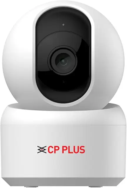 CP PLUS 3MP Smart Wi-Fi CCTV Camera | 360° Pan & Tilt | CTC Cyber Secure Tech | View & Talk | Smart Detection Suite | Night Vision | Cloud Storage | Supports OK Google | CP-E35Q