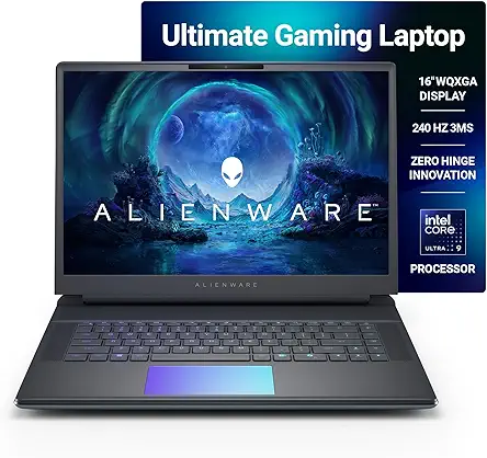 Alienware 16 Area-51, Intel Core Ultra 9-275HX, RTX 5090-24GB, 64GB DDR5, 2TB SSD, WQXGA, 16.0"/40.64cm, 240Hz, Win 11, MSO 2024, Liquid Teal, 3.4kg, AI Enabled, 500 nits, AI PC