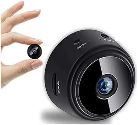 Mini Wireless WiFi Spy Camera Hidden for Home High HD Focus Magnet Mini Live Stream Light Vision IP Wireless 1080P Audio Video Hidden Indoor Outdoor Camera for Home & Office Monitor