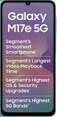 Samsung Galaxy M17e (Blitz Blue, 128 GB)