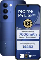 realme P4 Lite 5G (Mosaic Blue, 128 GB)