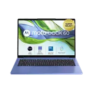 MOTOROLA Motobook 60 Full Metal 2.8K OLED (i5 14th Gen) Intel Core 5 Series 2 210H - (16 GB/512 GB SSD/Windows 11 Home) 14IRH10R Thin and Light Laptop