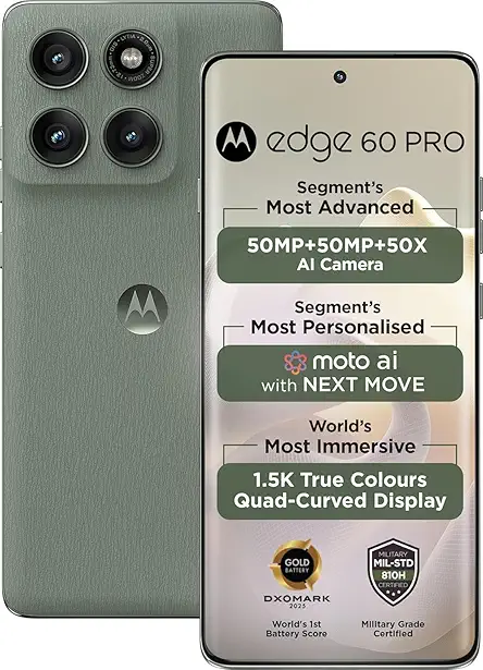 Motorola Edge 60 Pro (Pantone Shadow, 512 GB) (16 GB RAM)